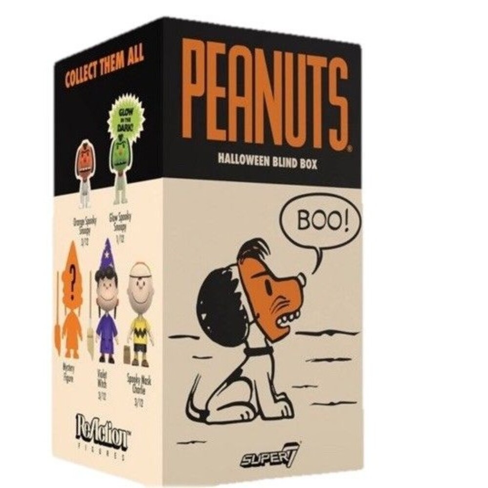 SEALED Peanuts Halloween Blind Box Super 7 Charlie Brown, Lucy Or Snoopy MASK
